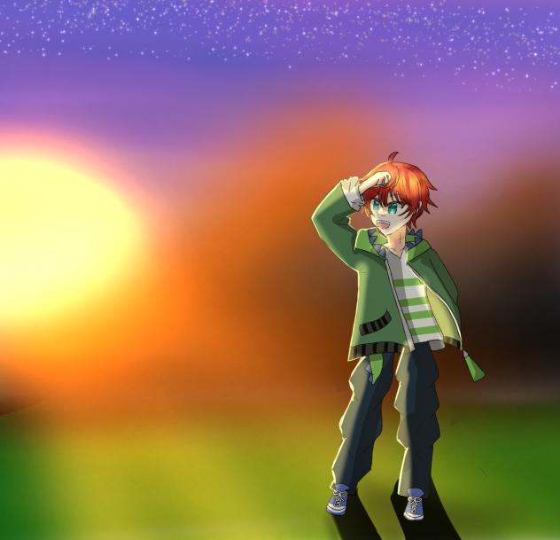 朝焼けの空　じゃぱぱさん