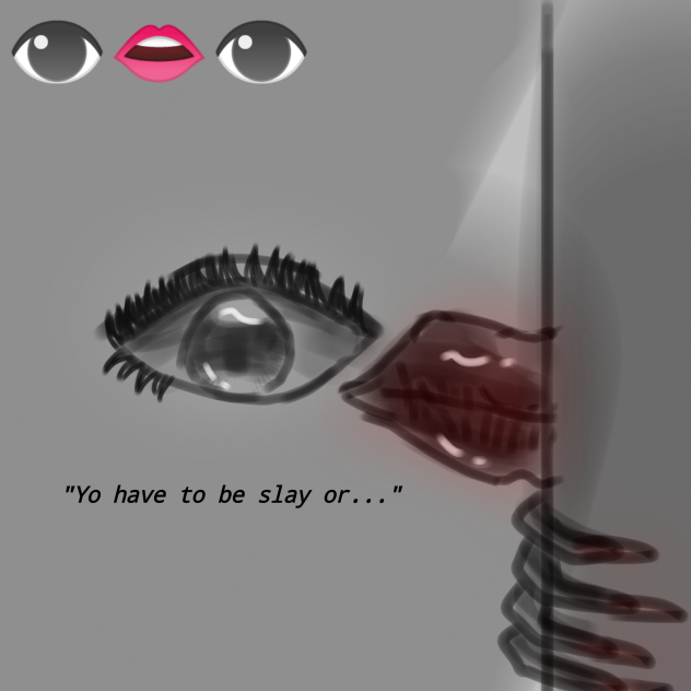 👁️👄👁️💅
