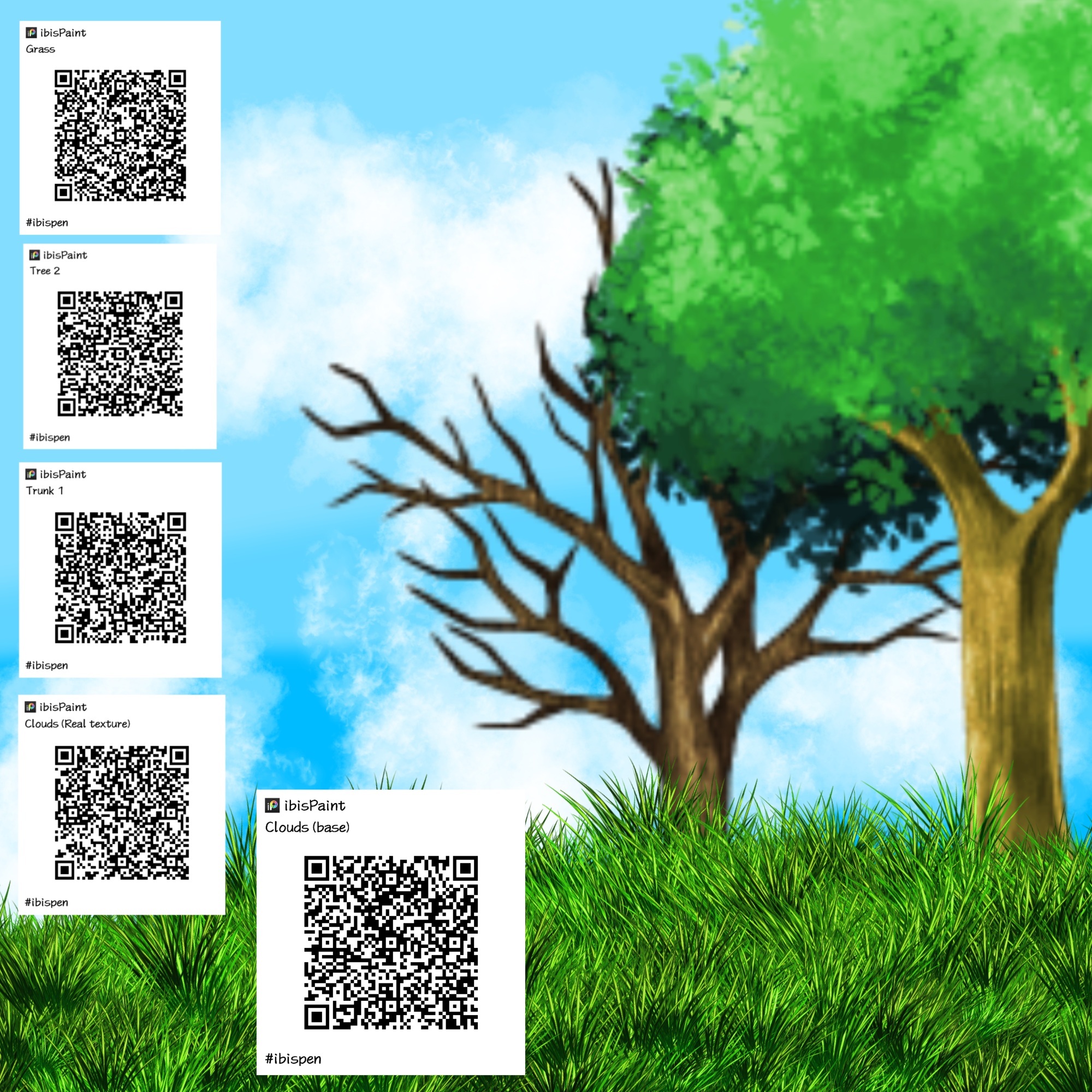 all in one scenery kit - ibisPaint