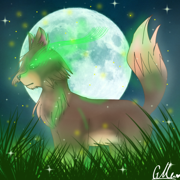 Magical Wolf 🐺🐾☯ - ibisPaint