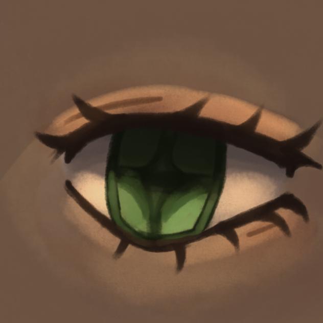 First eye blinking animation - ibisPaint
