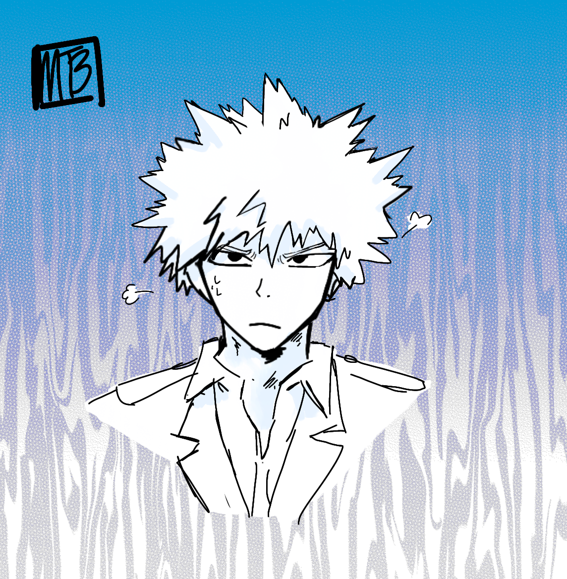 Katsuki Bakugou ibisPaint