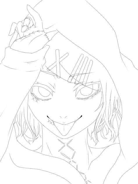 鈴屋什造 線画