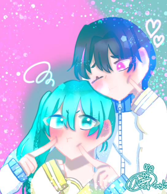 🩵✖️💕💙