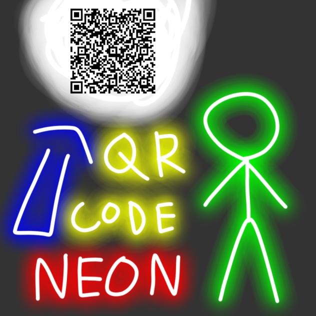 Neon brush