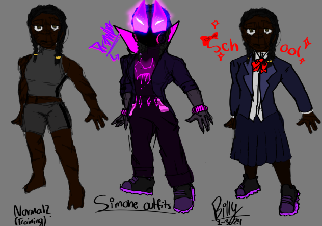 Simone clothes (COMPLETE)