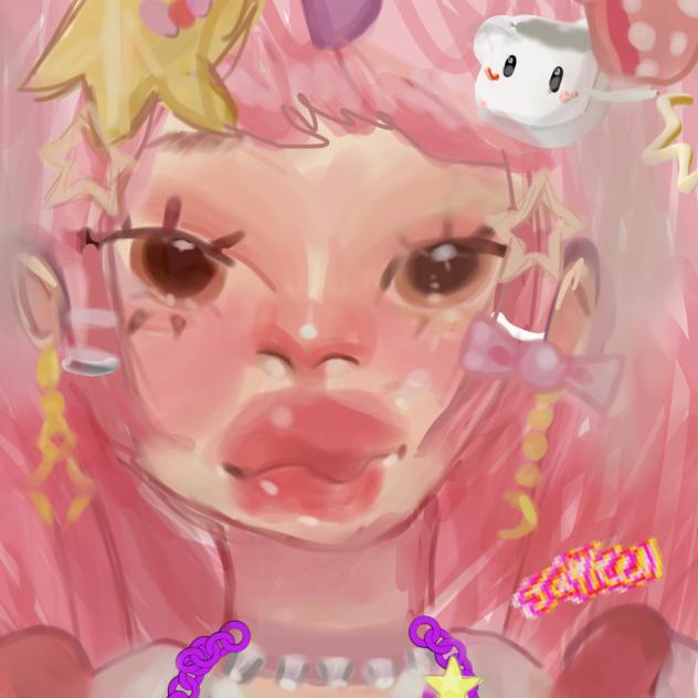 my art practice for jelly art