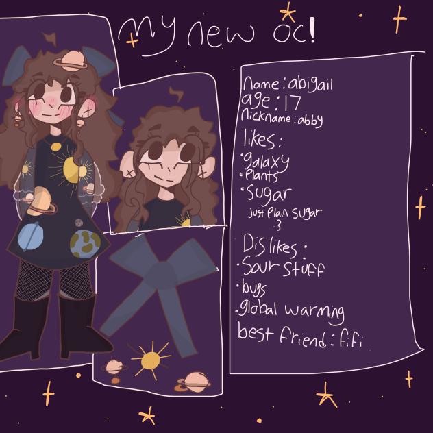 My new oc Abigail 👍