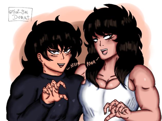 Rawr & Meow † Pawns up!