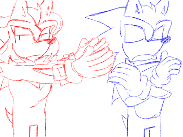 I can’t stop drawing gay hedgehogs