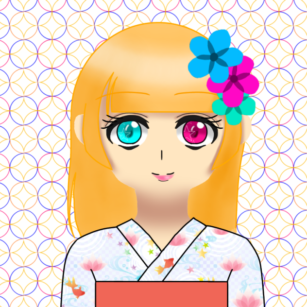 女の子のオリキャラ