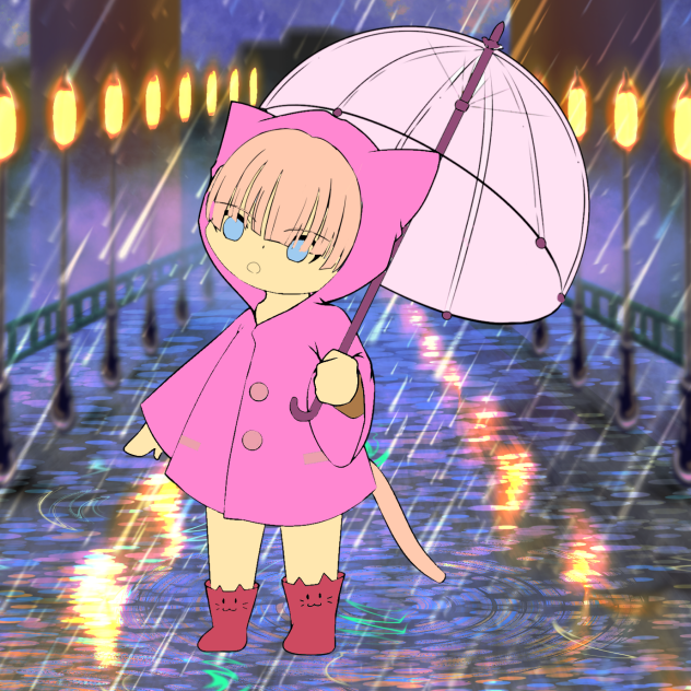 A rainy day - ibisPaint