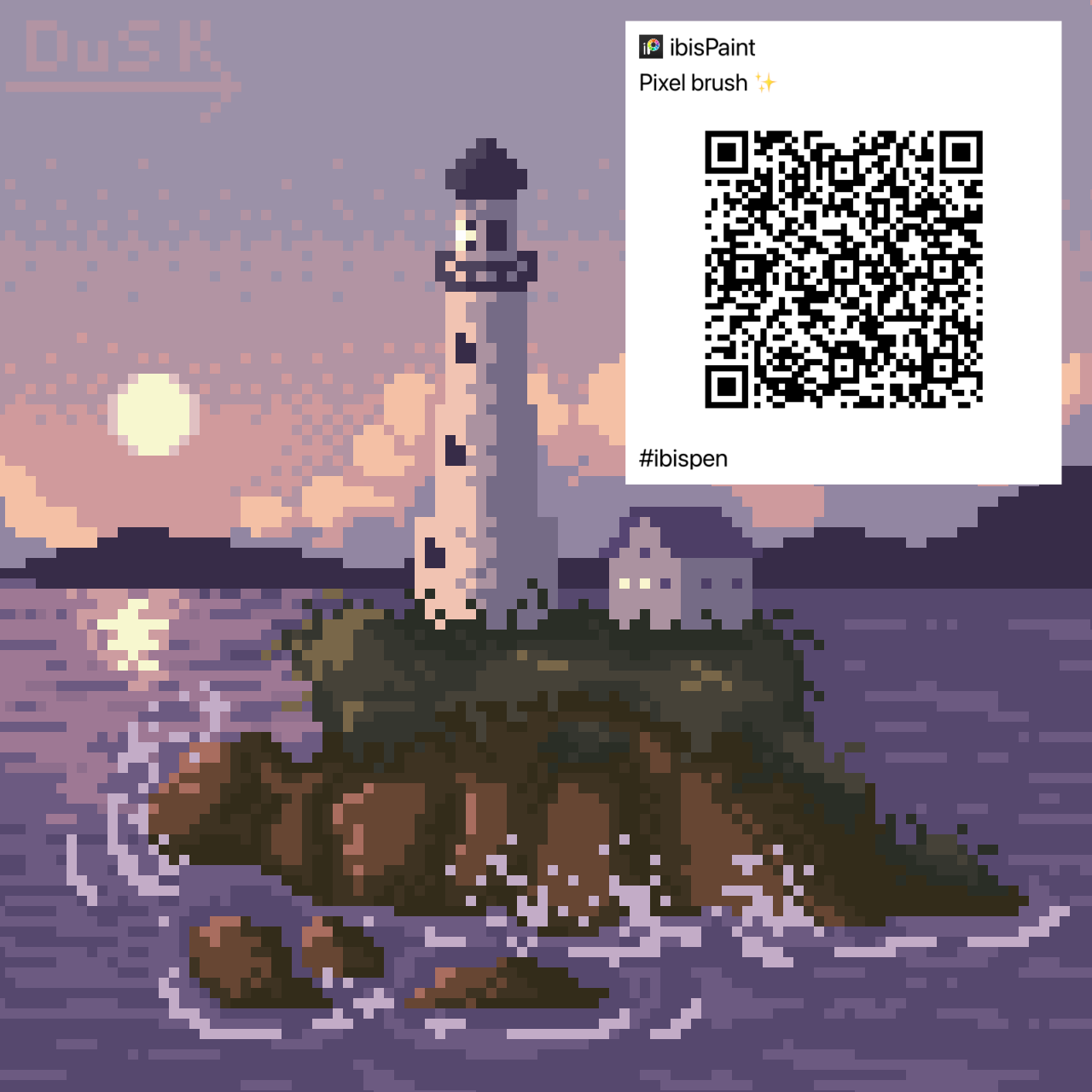 Pixel brush ibisPaint