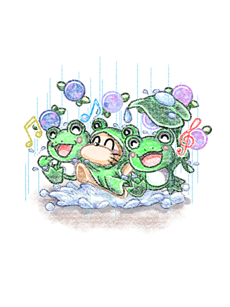 カエルとあざらし