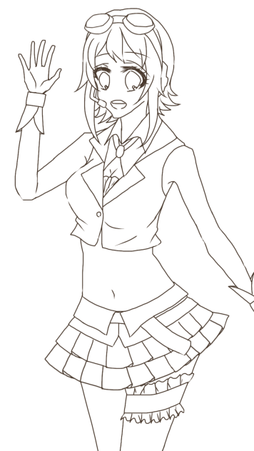 ＊GUMI 線画 塗ってください！＊