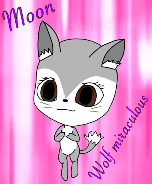 Moon The wolf mirauclous kwami