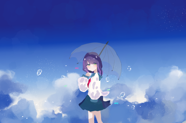 雨かもしれない。