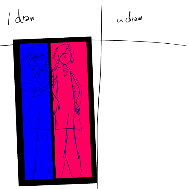 another i draw u draw collab