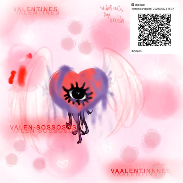 Valentine’s day brush 💌