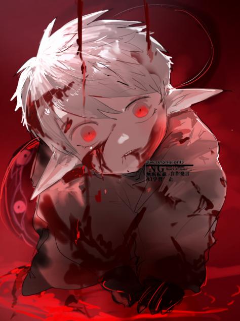 血溜まりの中で