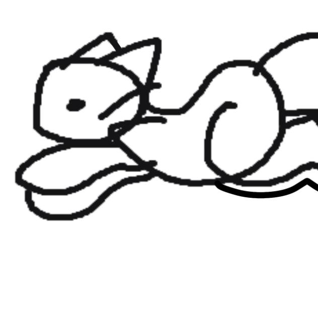 cat running (more realistic!!) - ibisPaint