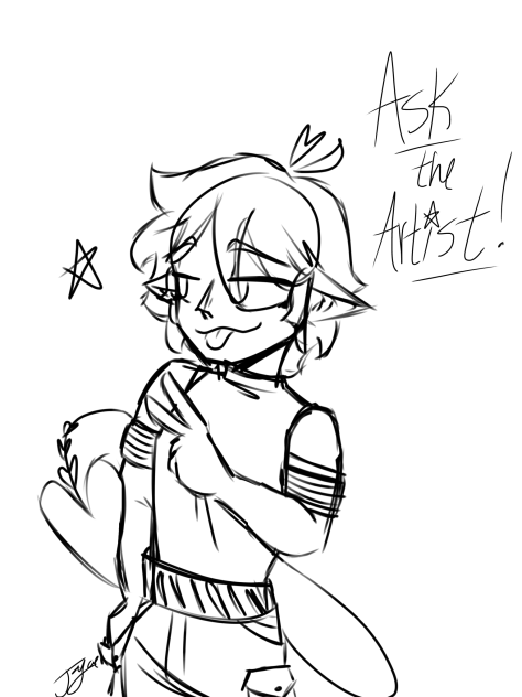 Ask the Artist WIP