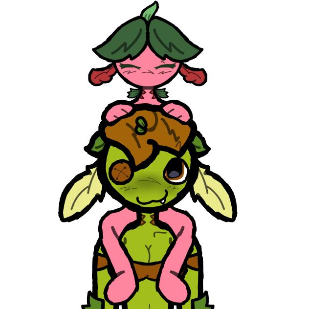 SPRIG ON CLAUDIA’S SHOULDERS