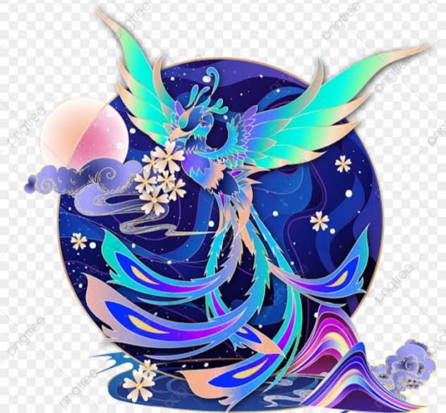 phoenix of night 🌃🌌 - ibisPaint