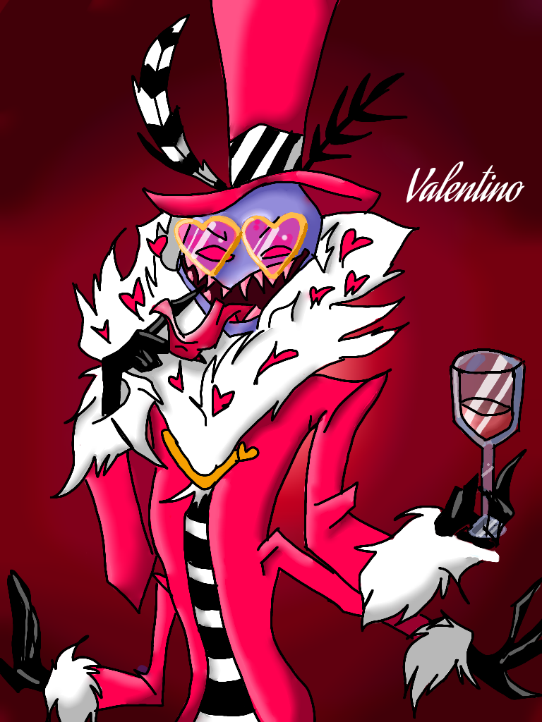 Valentino Hazbin Hotel fanart - ibisPaint