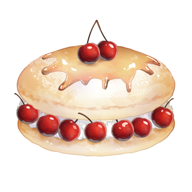 Cherry Pancakes