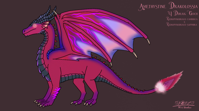 Amethystine Drakolossia glow2
