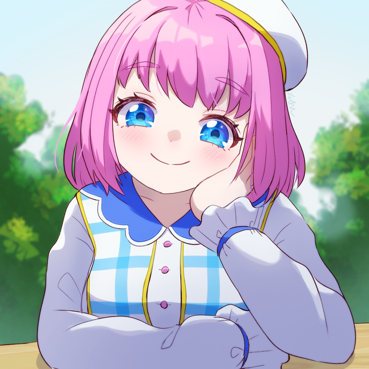甘瓜みるき イラスト 661] 甘瓜みるき by ことり 女性キャラお絵かき掲示板 - Petit Note