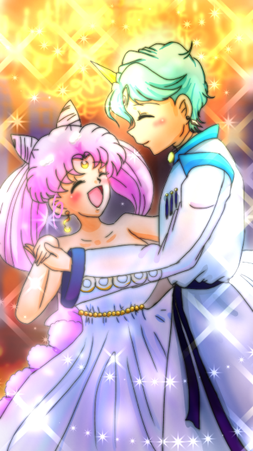 エリオスちびうさ】セーラーちびムーン エリオス ちびうさとエリオス