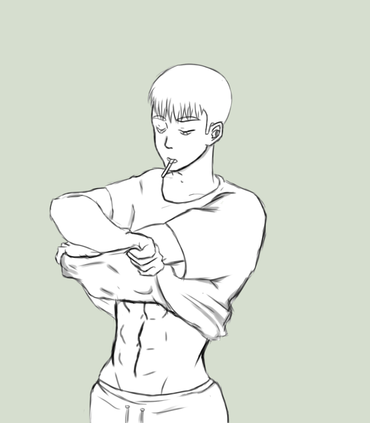 чел с головы - ibisPaint