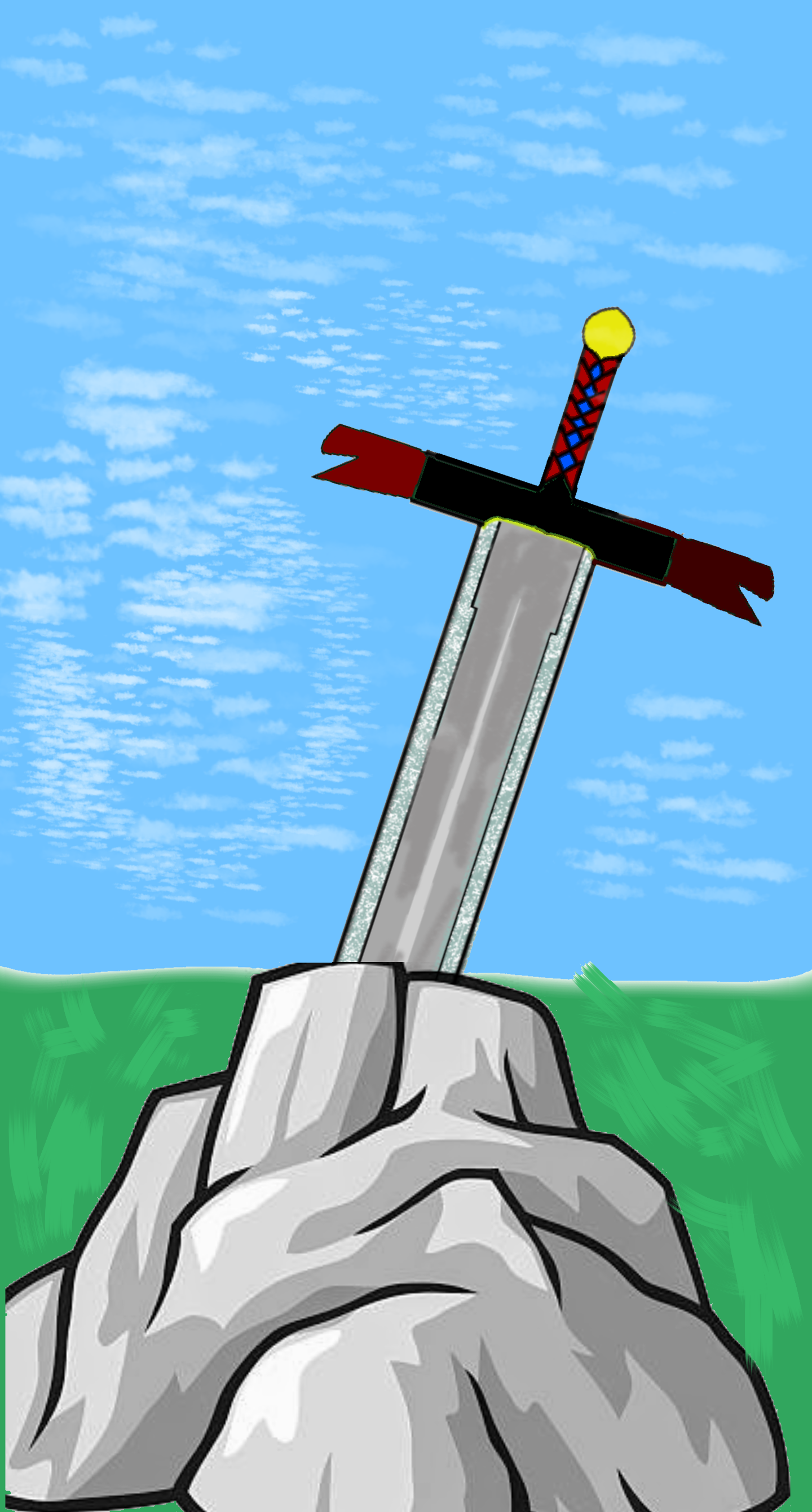 sword in stone - ibisPaint