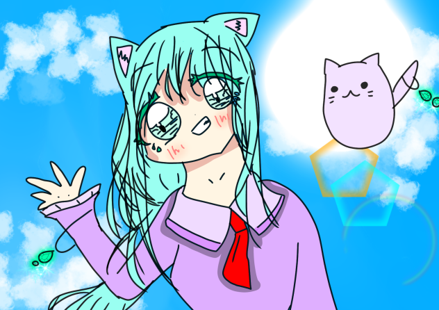 めねちゃんの塗り絵大会〜