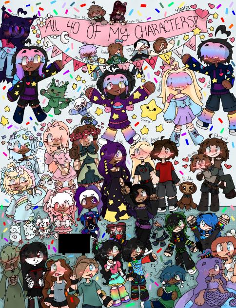 ♡~CELEBRATING ME HAVING 40 OC'S~♡