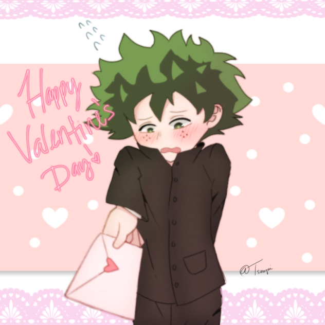 Happy Valentine’s Day Deku! 💕