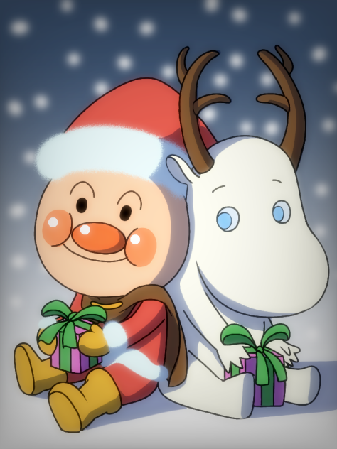 クリスマスカードのイラスト