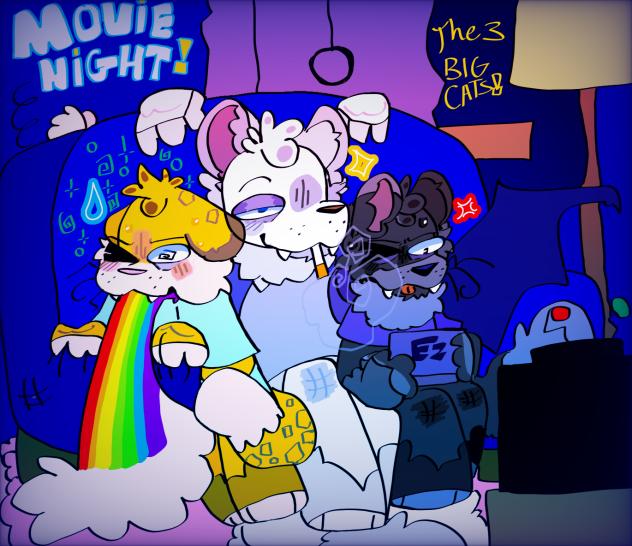Their Movie Night-