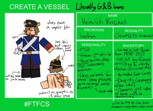 Somewhat depressed prussian guy