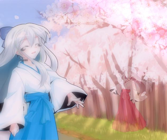 妹と一緒に見れなかった桜