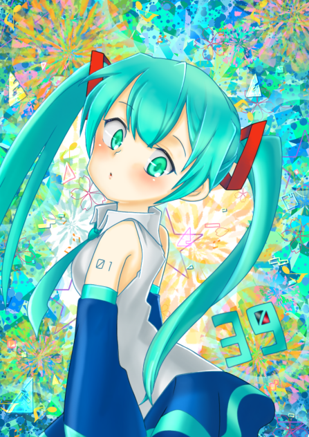へこみさんの線画塗らせていただきました。3
