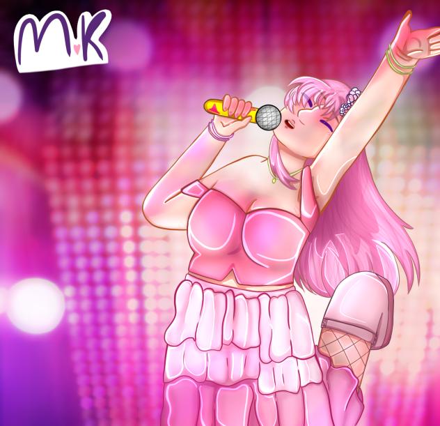 Character based on Pink Pony Club
