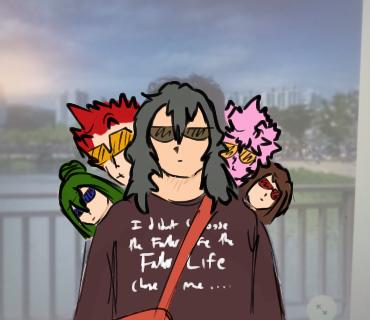 Sensei there's someone behind u🤭😂