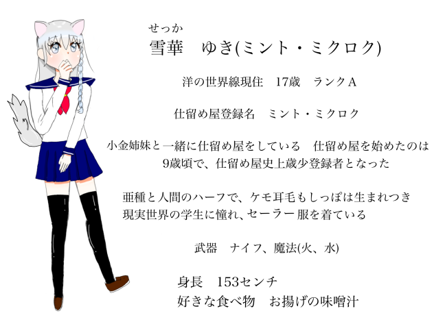 雪華　ゆき(ミント・ミクロク)