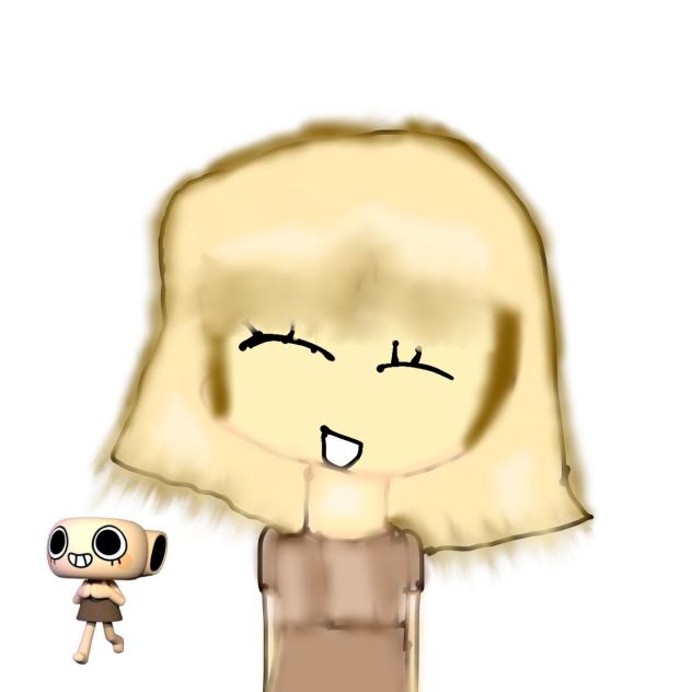 Shelly but human remake dandy’s world
