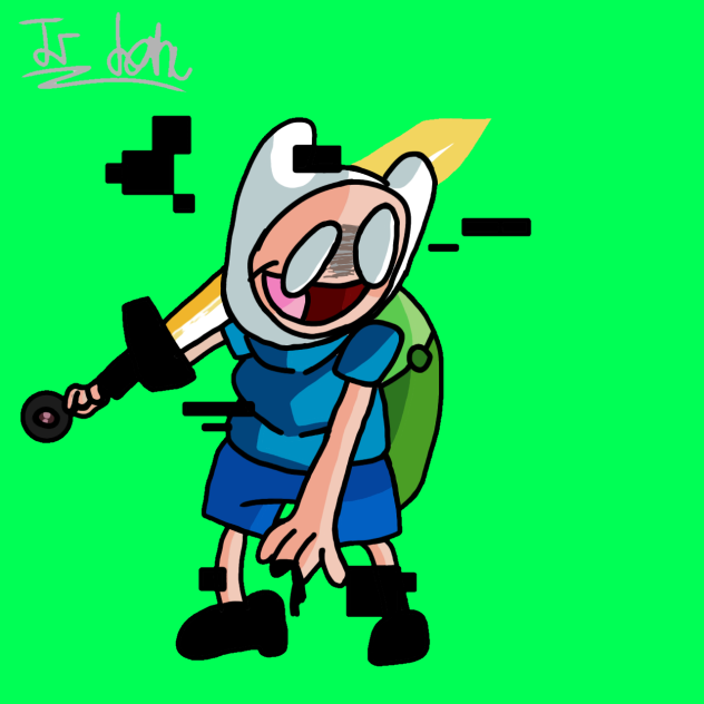 JrDraws pibbified Fin