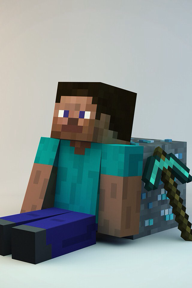 Minecraft Steve Ibispaint