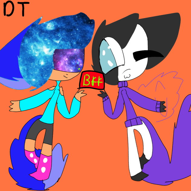 BFF for Galaxy Cat - ibisPaint